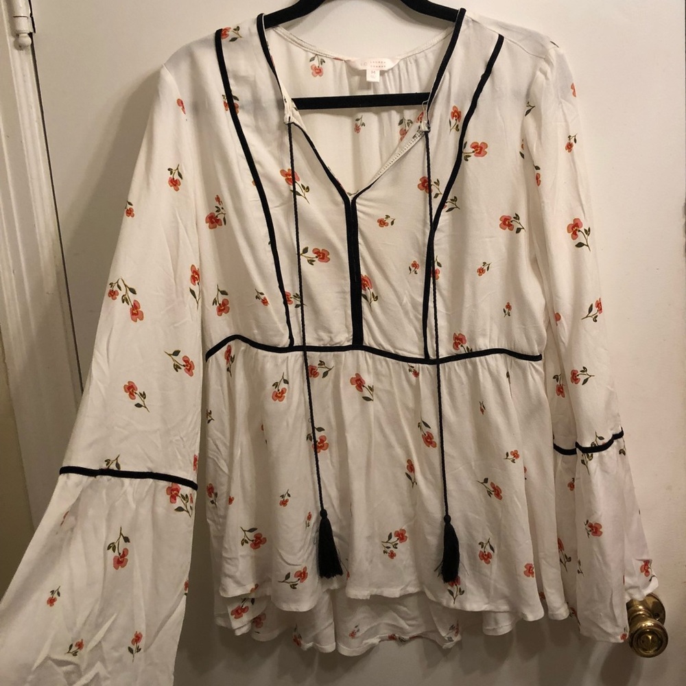 LC White Blouse